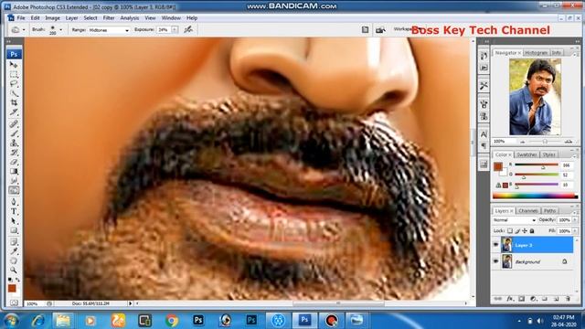 How to digital Painting | Digital Sumdge Painting | photoshop painting | Skin Sumdge Part-1 смотреть онлайн