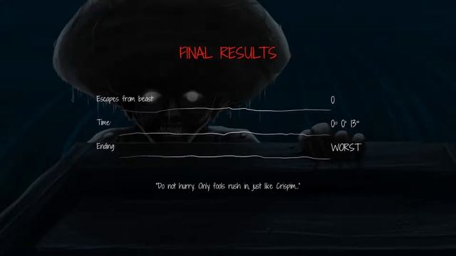 The Last NightMary  - A Lenda Do Cabeça De Cuia - Worst Ending - 00:13