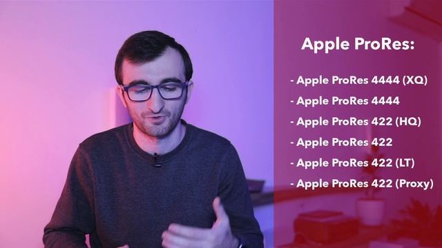 Кодек Apple ProRes и ProRes RAW смотреть онлайн