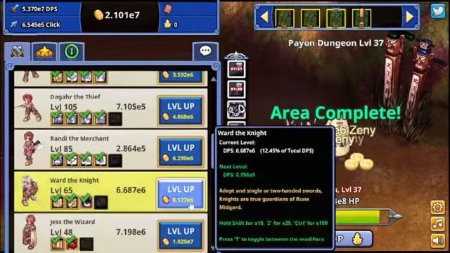 Ragnarok Clicker Live Stream смотреть онлайн