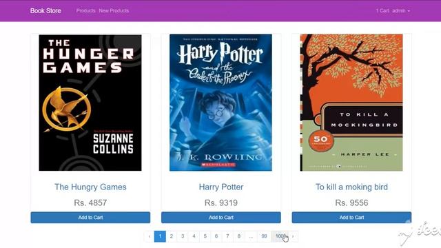 Book Store Demo Project смотреть онлайн