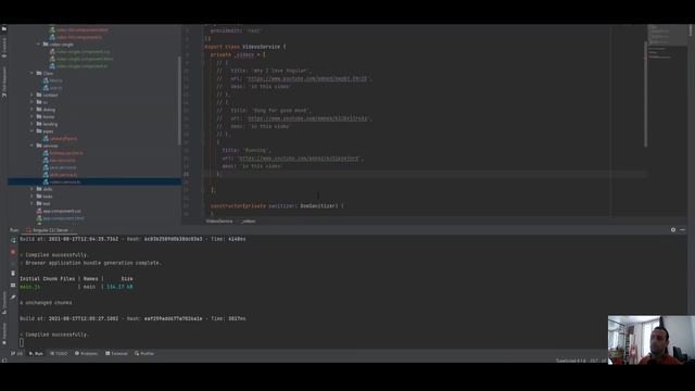 Sanitizing youtube URL in Angular смотреть онлайн