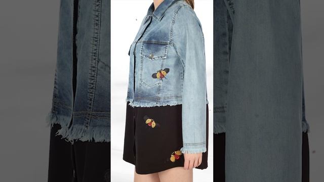 Куртка. Женская одежда оптом из Турции. Большие размеры. Wholesale women clothing. Plus size. смотреть онлайн