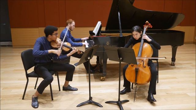 #NECMusicHub: Trio Gaia performs Weinberg's Piano Trio in A Minor, Op. 24 - 2. Toccata смотреть онлайн
