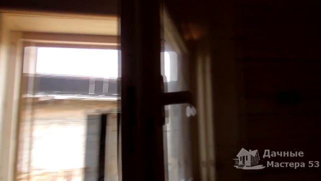 Баня 6х6 +мансарда из бруса под ключ.Строители из Пестово. смотреть онлайн