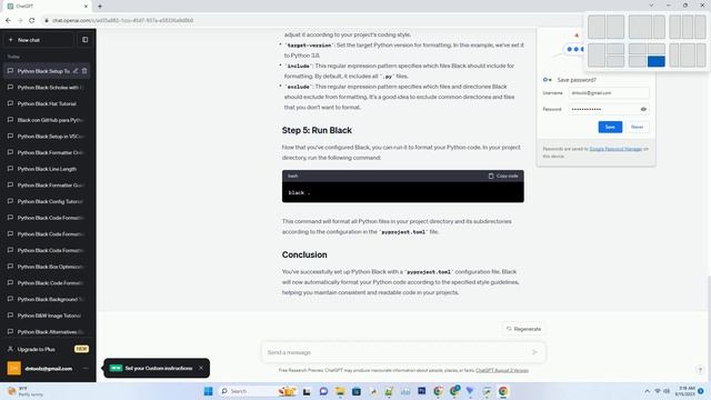 python black setup cfg смотреть онлайн