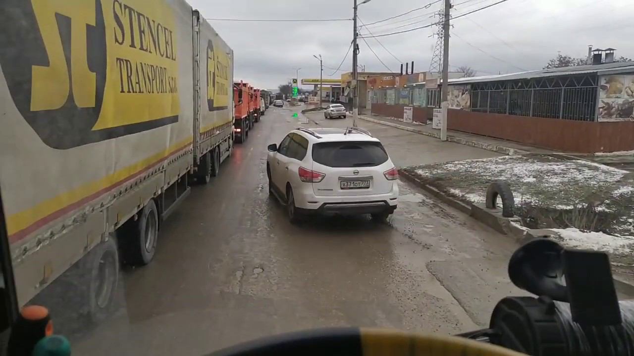 ОБОЧЕЧНИКИ.ПЕРВЫЙ СНЕГ В КРЫМУ. МАССАЖНАЯ ДОРОГА! смотреть онлайн