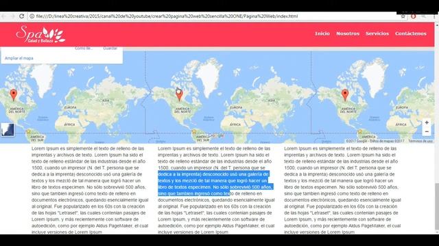 Como hacer un sitio web en html5 y Bootstrap #7 Final (Footer) смотреть онлайн
