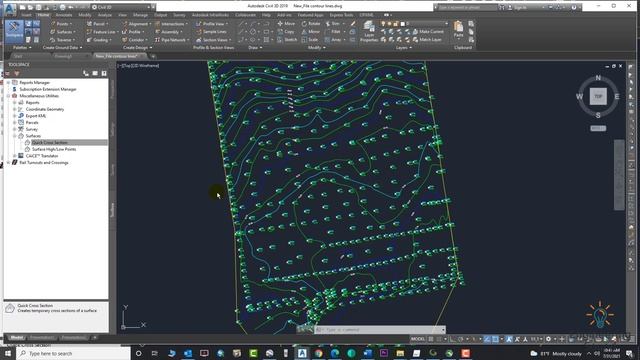 How To Draw a Quick Cross Section In AutoCAD and AutoCAD Civil 3D easy method. смотреть онлайн