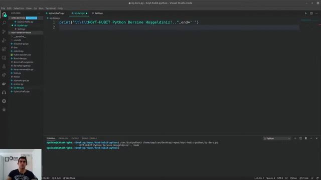 HOYT-HUBIT Python 17:30 Dersi - Ders 3 смотреть онлайн