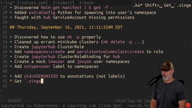 JupyterHub In Kubernetes, A Learning Lab