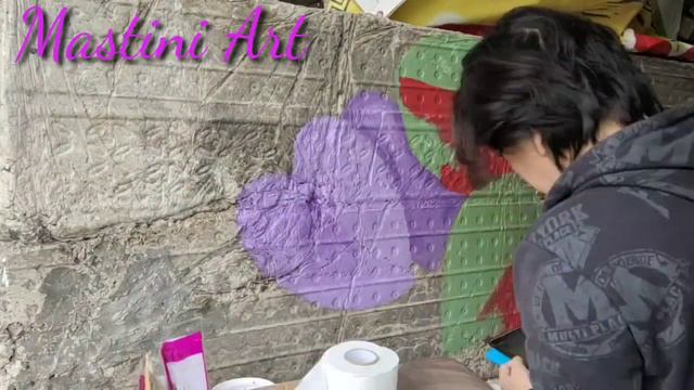 Caladium Mural Timelapse