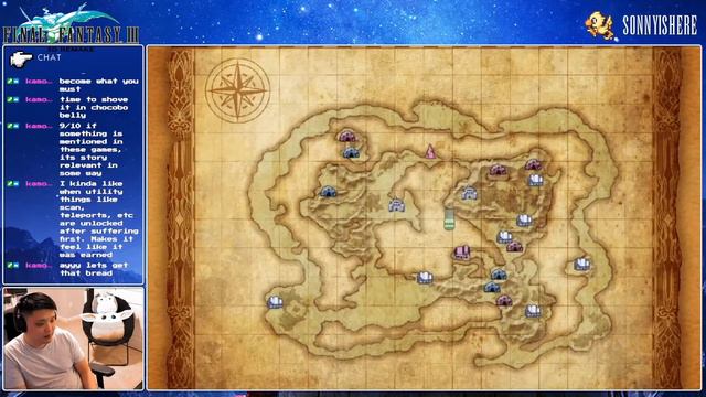 Final Fantasy III 3D Playthrough Twitch VOD Part 14 смотреть онлайн