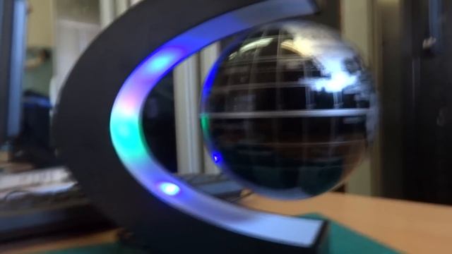 Электромагнитный левитирующий глобус из магазина Banggood смотреть онлайн
