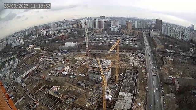 ПИК Кольская 8 ( камера 3 ) таймлапс с 25-03-2023 по 31-03-2023 смотреть онлайн