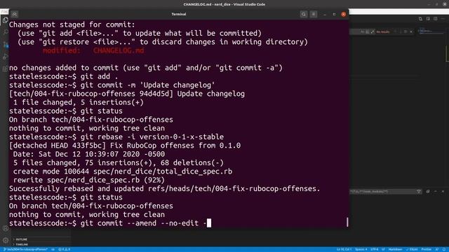 Codecast: Create a RubyGem 09: Fix RuboCop issues and release a patch version смотреть онлайн