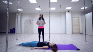 Кувырок назад в кольцо. Стрип пластика. Акробатика | HUDI DANCE