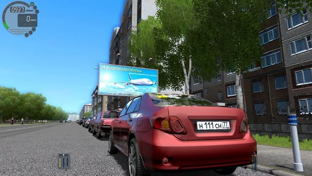 City Car Driving-БАТЯ ПОДАРИЛ-TOYOTA COROLLA E150-С КРУТЫМИ НОМЕРАМИ Н 111 СН НА АКПП-ОБЗОР. смотреть онлайн