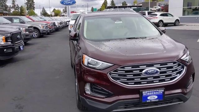 2020 Ford Edge AWD 2.3L Ecoboost - Burgundy Velvet смотреть онлайн