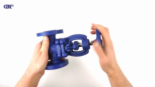 Клапан запорный Гранвент KV16 Ду15 Ру16 фланцевый сальниковый смотреть онлайн