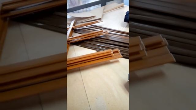 Готовий шпрос для стеклопакета 25мм. Золотой дуб. смотреть онлайн