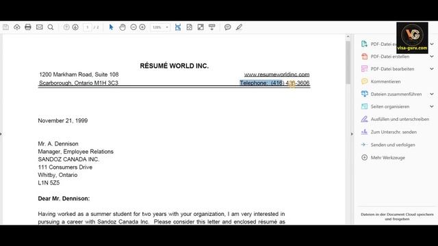 How To Write a CV and Cover Letter To Get Canada Job Offer Letter смотреть онлайн