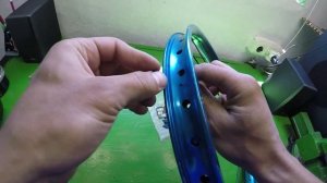 Как легко заспицевать БМХ колесо