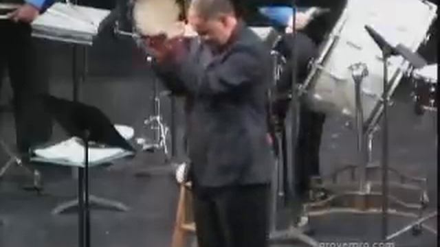 Tambourine Solo by Neil Grover with NJCU Percussion Ensemble смотреть онлайн