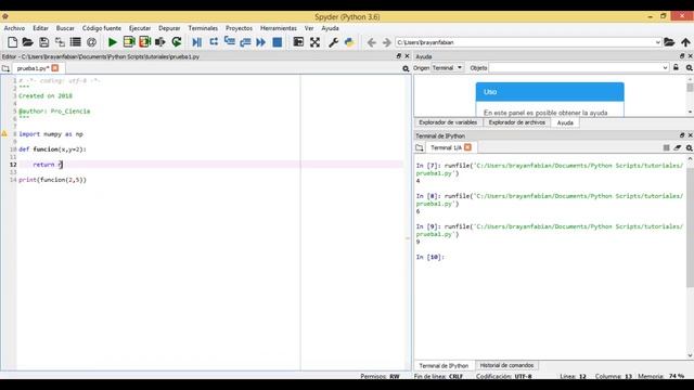 Python: Funciones - def y lambda. смотреть онлайн