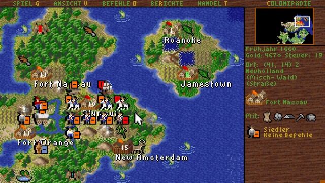 Sid Meier´s Colonization classic Part 20 - Fort Orange braucht Holz! - German смотреть онлайн