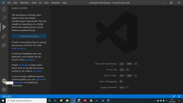 Github no VS Code 02 - Instalando o GIT смотреть онлайн
