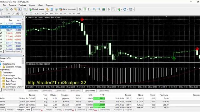 Зарабатывайте на Scalper X2 лучший индикатор для скальпинга 105% за 1 месяц смотреть онлайн