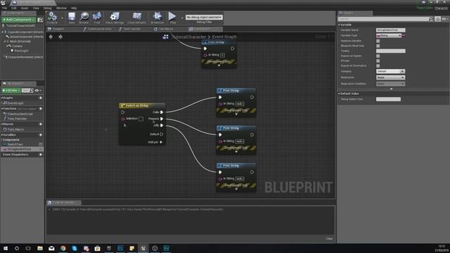 Switch on String- #19 Unreal Engine 4 Blueprints Tutorial Series смотреть онлайн
