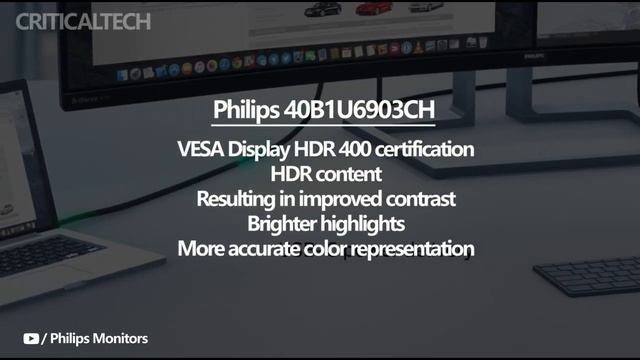 Philips 40B1U6903CH | This 40-inch Monitor is for Creators 2023! смотреть онлайн