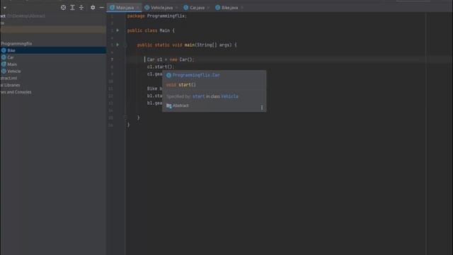 Understanding Abstract Classes and Methods in Java: смотреть онлайн