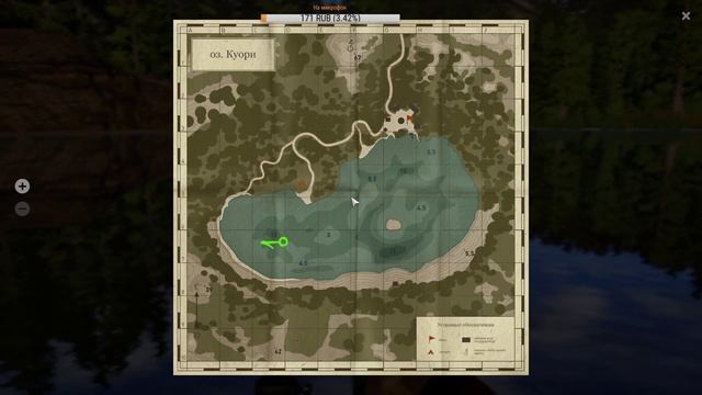 РУССКАЯ РЫБАЛКА 4, ОЗЕРО КУОРИ, ПРОБУЮ ЛОВИТЬ РЯПУШКУ НА СПИН! смотреть онлайн