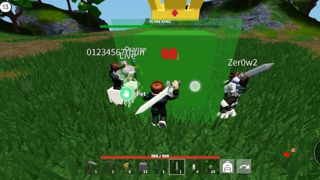 Roblox Islands : Fighting slime king (2) смотреть онлайн