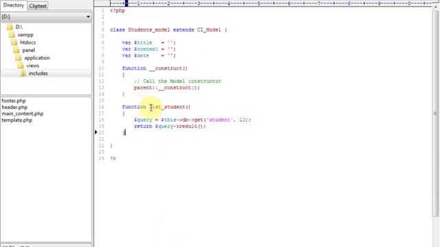 codeigniter ตอนที่ 2 เชื่อมต่อกับฐานข้อมูล смотреть онлайн