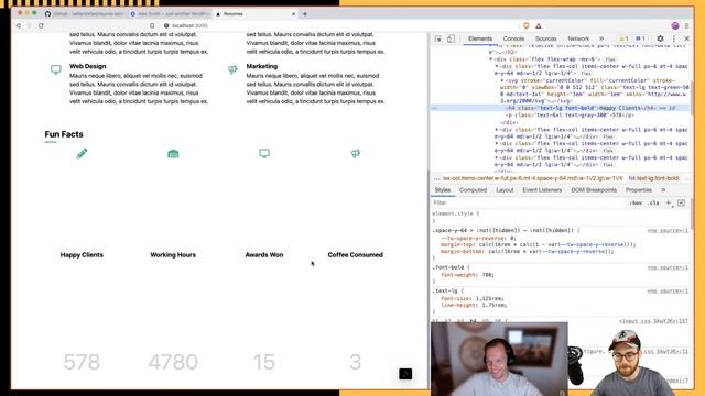 How to Create a Resume with Tailwind and Nextjs - Part 2 смотреть онлайн