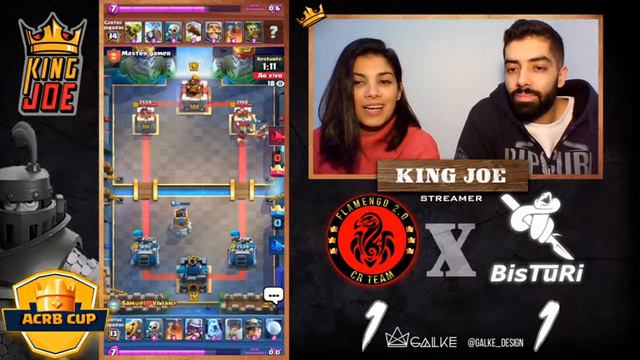 ACRB CUP - CLASH ROYALE - FLAMENGO 2.0 vs BisTuri смотреть онлайн