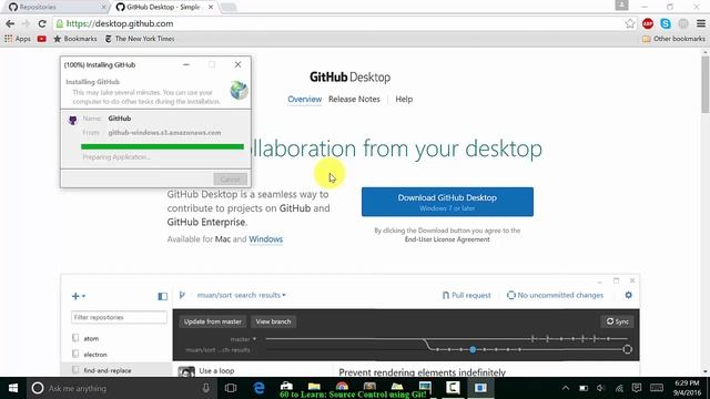60 to Learn: Source Control Using Git (Part I) смотреть онлайн