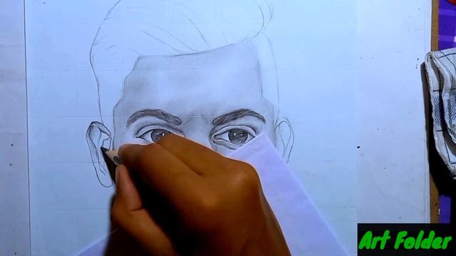 Virat Kohli Drawing: Drawing Virat Kohli || Art Folder смотреть онлайн