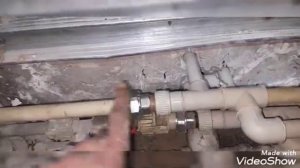 Как впаять тройники в нераздвижную трубу