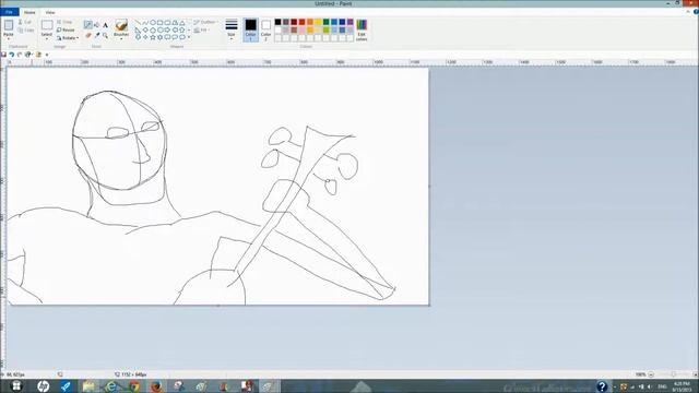 How To Draw A Perfect Christopher Walken In MS Paint смотреть онлайн