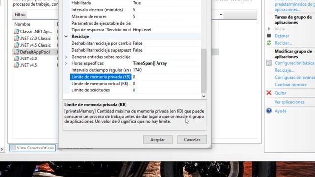 Como limitar la memoria usada en una aplicación en el IIS(Internet Information Services) смотреть онлайн