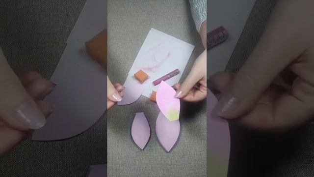 Настольный водопад лотос из изолона. Часть 2 Тонировка и формовка лепестков смотреть онлайн