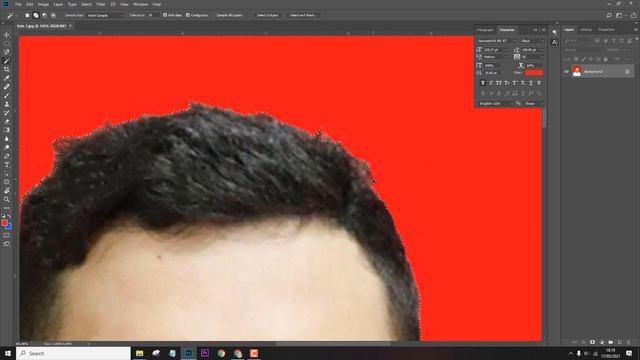 Cara Mengganti Background Foto Di Adobe Photoshop menggunakan Magic Wand Tool смотреть онлайн