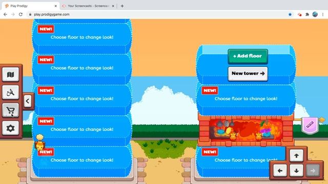 How play in the tower town!!! Prodigy math game смотреть онлайн