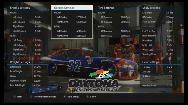 NASCAR Heat 5 Daytona Xfinity Setups смотреть онлайн