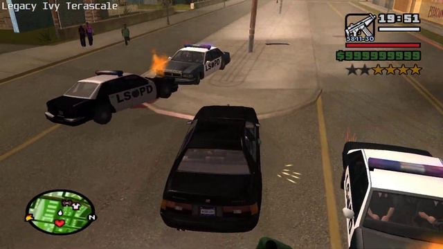 Drive By w GTA IV Dundreary Admiral ( GTA San Andreas car mod ) смотреть онлайн